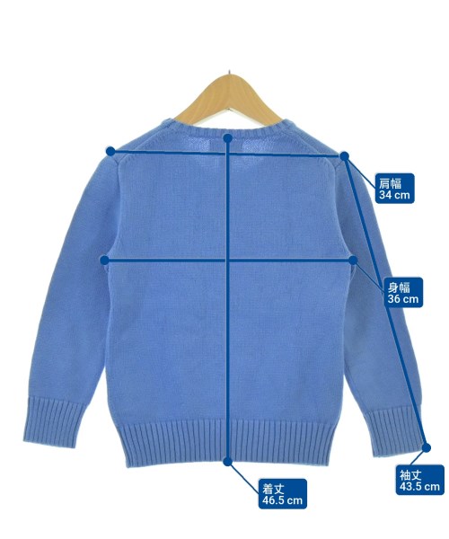 Polo Ralph Lauren（ポロラルフローレン）ニット 青 サイズ:120(7T-8T) キッズ/2200655798156