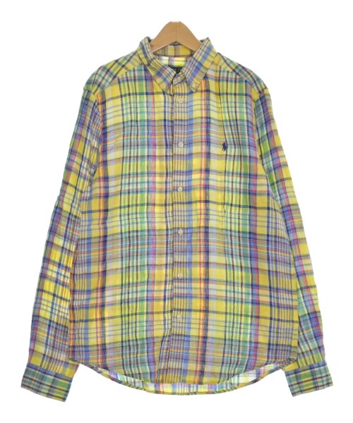 Polo Ralph Lauren(ポロラルフローレン)シャツ 黄 サイズ:170(17T-18T)/2200650610309