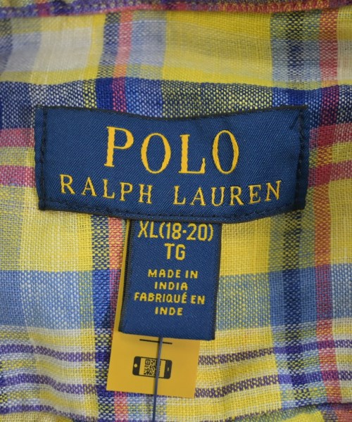 Polo Ralph Lauren（ポロラルフローレン）シャツ 黄 サイズ:170(17T-18T) キッズ/2200650610309