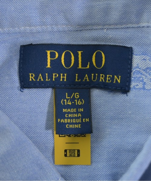 Polo Ralph Lauren（ポロラルフローレン）シャツ 青 サイズ:160(15T-16T) キッズ/2200650610316