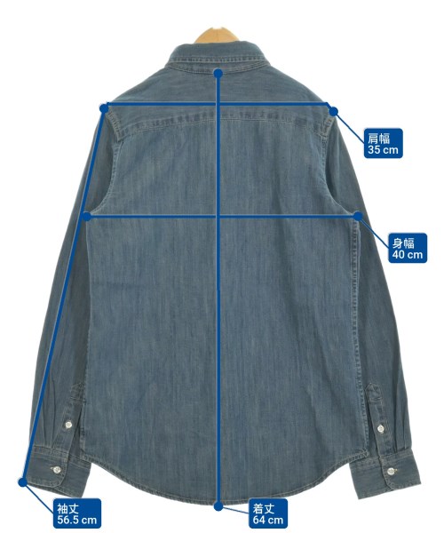 Polo Ralph Lauren（ポロラルフローレン）シャツ 青 サイズ:150(13T-14T) キッズ/2200650610323