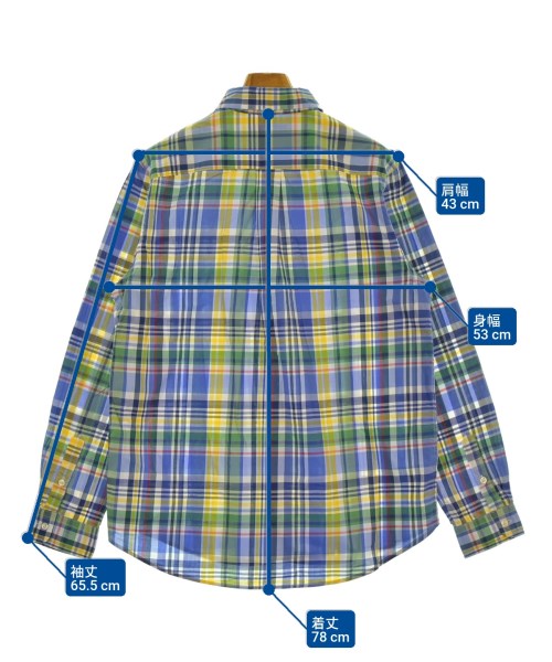 Polo Ralph Lauren（ポロラルフローレン）シャツ 青 サイズ:170(17T-18T) キッズ/2200658536120