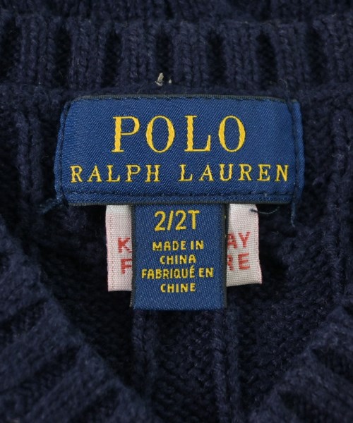 Polo Ralph Lauren（ポロラルフローレン）ニット 紺 サイズ:90(24M) キッズ/2200709498056