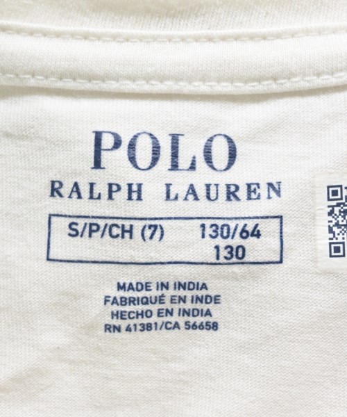 Polo Ralph Lauren（ポロラルフローレン）Tシャツ・カットソー 白 サイズ:130(9T-10T) キッズ/2200704622081
