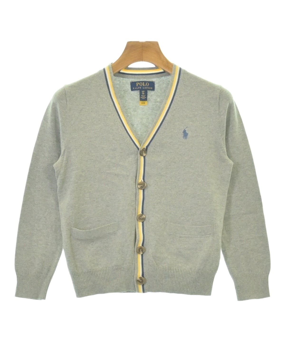 Polo Ralph Lauren（ポロラルフローレン）ニット グレー サイズ:120(7T