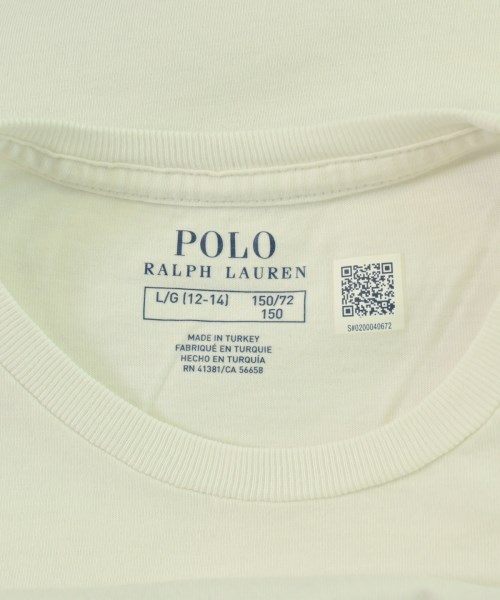 Polo Ralph Lauren（ポロラルフローレン）Tシャツ・カットソー 白 サイズ:150(13T-14T) キッズ/2200716782087