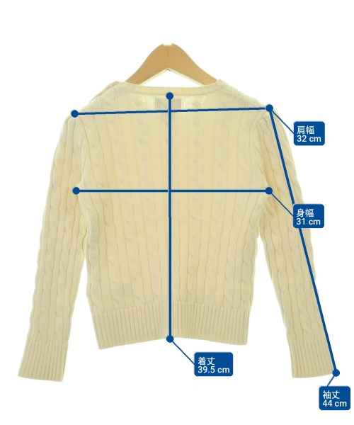 Polo Ralph Lauren（ポロラルフローレン）ニット 白 サイズ:120(7T-8T) キッズ/2200717318438