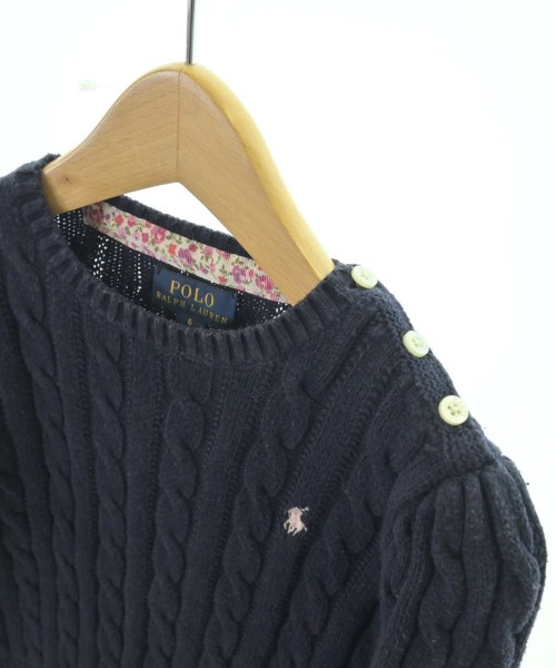 Polo Ralph Lauren（ポロラルフローレン）ニット 紺 サイズ:120(7T-8T) キッズ/2200717318445