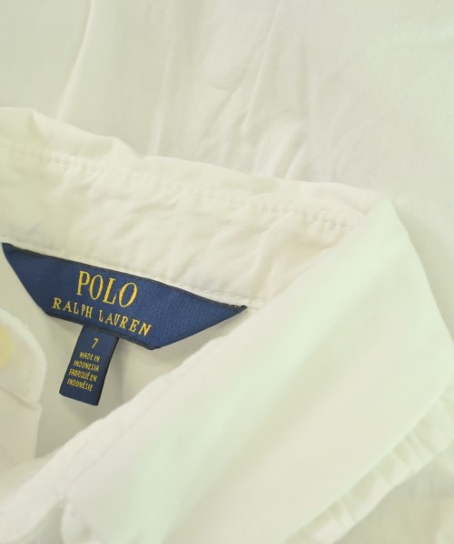 Polo Ralph Lauren（ポロラルフローレン）シャツ 白 サイズ:120(7T-8T) キッズ/2200715468081