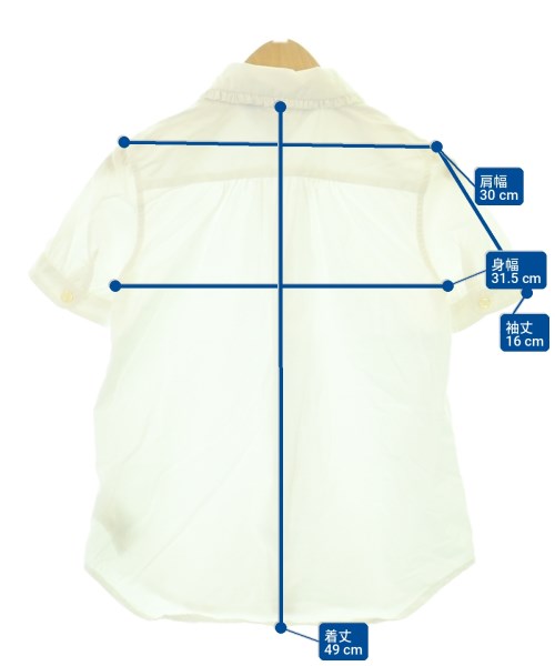 Polo Ralph Lauren（ポロラルフローレン）シャツ 白 サイズ:120(7T-8T) キッズ/2200715468081