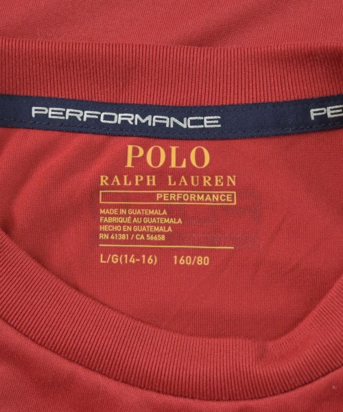 Polo Ralph Lauren（ポロラルフローレン）Tシャツ・カットソー 赤 サイズ:160(15T-16T) キッズ/2200717984046