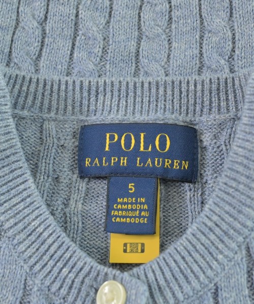 Polo Ralph Lauren（ポロラルフローレン）ニット 青 サイズ:120(7T-8T) キッズ/2200719163111