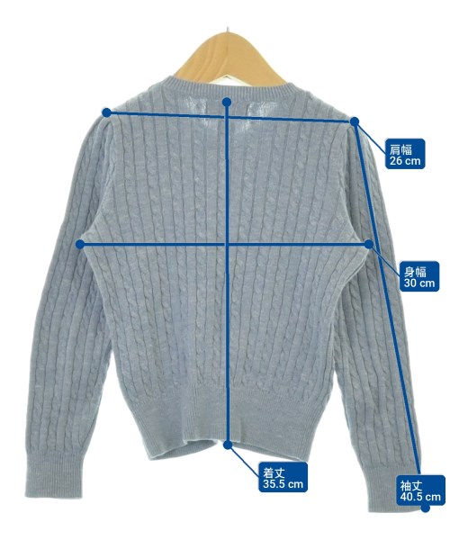 Polo Ralph Lauren（ポロラルフローレン）ニット 青 サイズ:120(7T-8T) キッズ/2200719163111