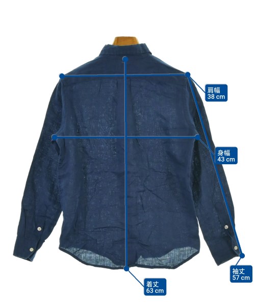 Polo Ralph Lauren（ポロラルフローレン）シャツ 紺 サイズ:130(9T-10T) キッズ/2200613915168