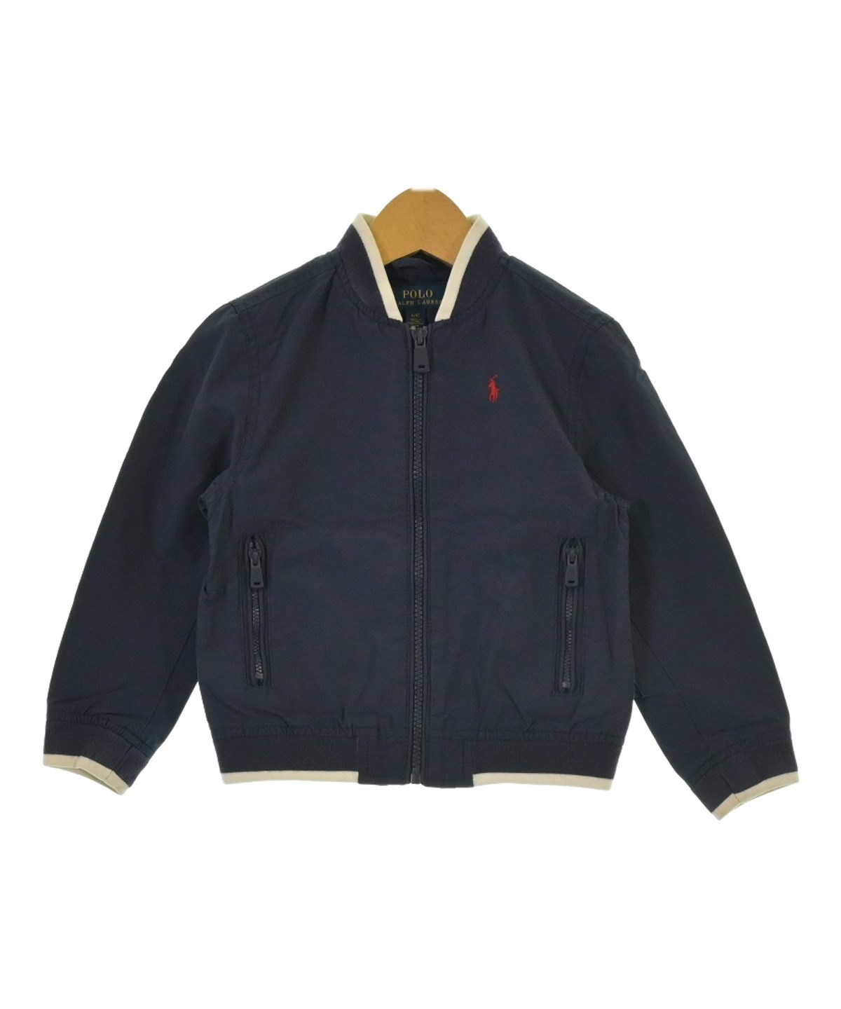 ラルフローレンキッズPOLORALPHLAUREN 4T110ジャンパー美品紺色 Polo Ralph Lauren（ポロラルフローレン）その他 紺 サイズ:110(5T-6T