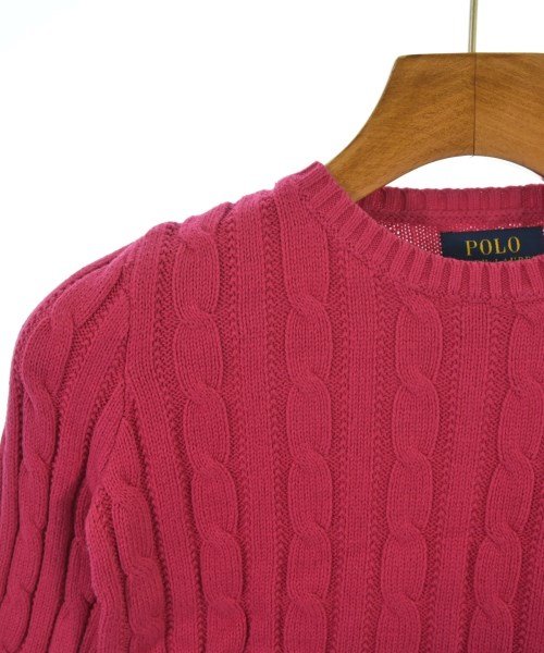 Polo Ralph Lauren（ポロラルフローレン）ニット ピンク サイズ:125(9T-10T) キッズ/2200640338039