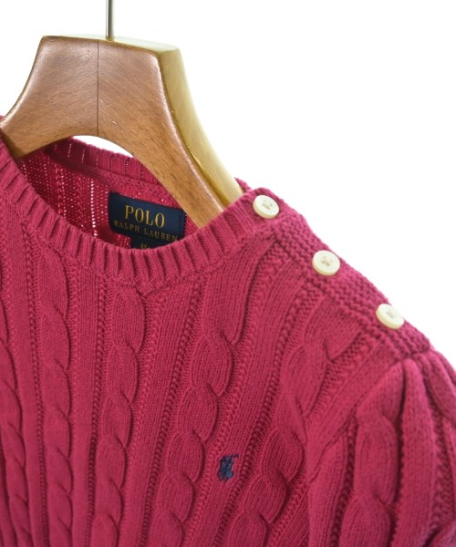 Polo Ralph Lauren（ポロラルフローレン）ニット ピンク サイズ:125(9T-10T) キッズ/2200640338039