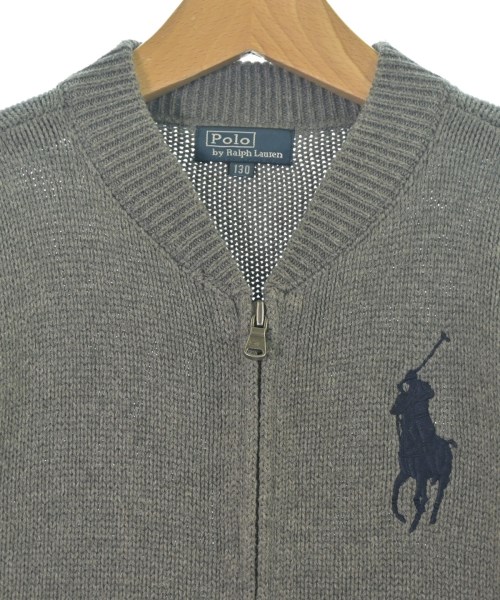 Polo Ralph Lauren（ポロラルフローレン）ニット グレー サイズ:130(9T-10T) キッズ/2200700019144