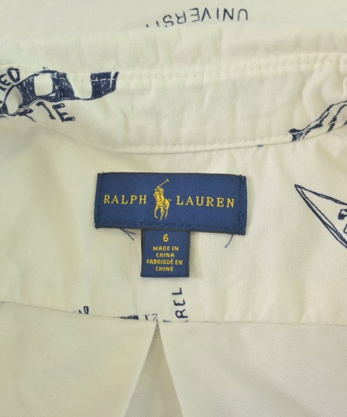 Polo Ralph Lauren（ポロラルフローレン）シャツ 白 サイズ:120(7T-8T) キッズ/2200703175083