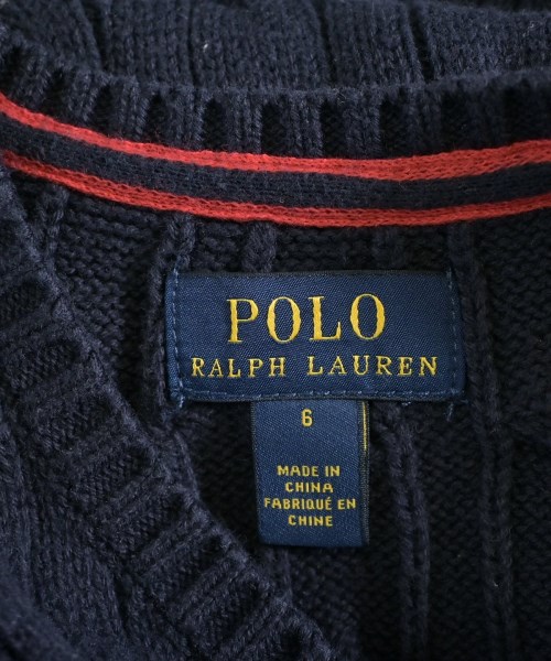 Polo Ralph Lauren（ポロラルフローレン）ニット 紺 サイズ:120(7T-8T) キッズ/2200701031039