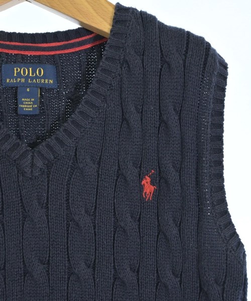 Polo Ralph Lauren（ポロラルフローレン）ニット 紺 サイズ:120(7T-8T) キッズ/2200701031039