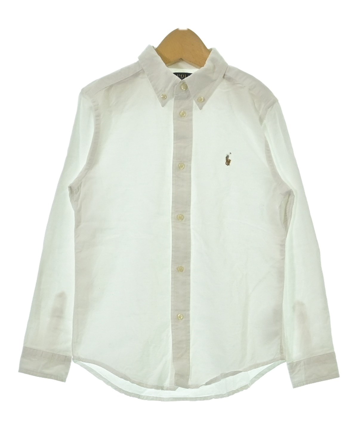 Polo Ralph Lauren（ポロラルフローレン）シャツ 白 サイズ:130(9T-10T