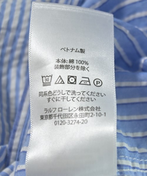Polo Ralph Lauren（ポロラルフローレン）シャツ 青 サイズ:110(5T-6T) キッズ/2200706387094