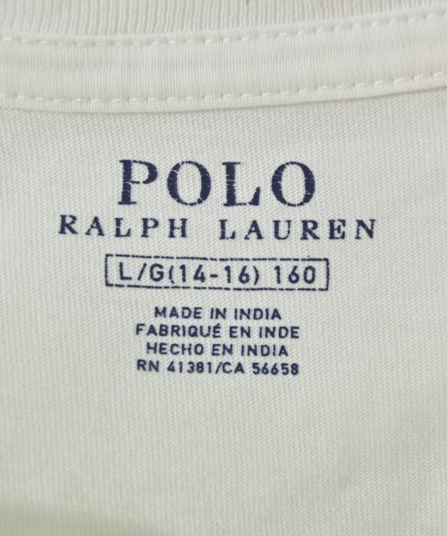 Polo Ralph Lauren（ポロラルフローレン）Tシャツ・カットソー 白 サイズ:160(15T-16T) キッズ/2200707932026