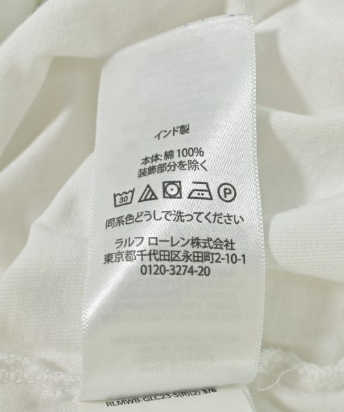 Polo Ralph Lauren（ポロラルフローレン）Tシャツ・カットソー 白 サイズ:160(15T-16T) キッズ/2200707932026