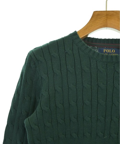 Polo Ralph Lauren（ポロラルフローレン）ニット 緑 サイズ:M(120cm位) キッズ/2200656473045