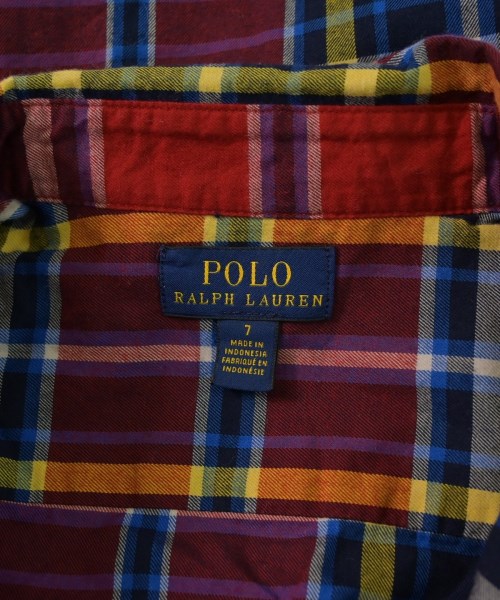 Polo Ralph Lauren（ポロラルフローレン）シャツ 赤 サイズ:130(9T-10T) キッズ/2200662592198
