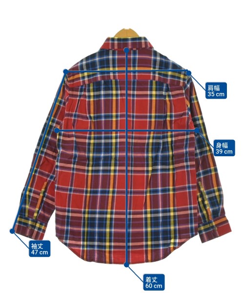 Polo Ralph Lauren（ポロラルフローレン）シャツ 赤 サイズ:130(9T-10T) キッズ/2200662592198