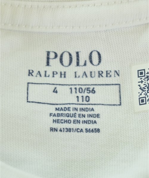 Polo Ralph Lauren（ポロラルフローレン）Tシャツ・カットソー 白 サイズ:110(5T-6T) キッズ/2200662728085