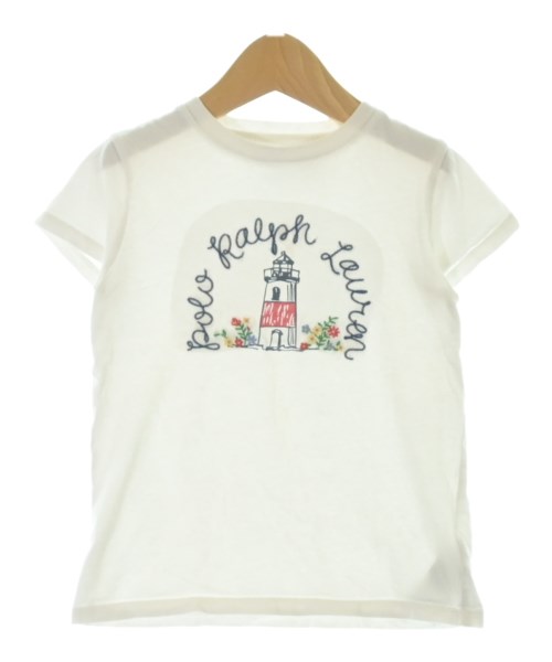 Polo Ralph Lauren(ポロラルフローレン)Tシャツ・カットソー 白 サイズ:120(7T-8T)/2200662728092