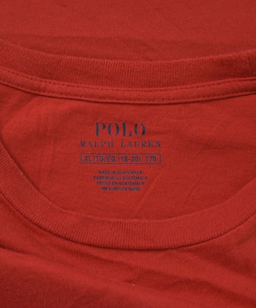 Polo Ralph Lauren（ポロラルフローレン）Tシャツ・カットソー 赤 サイズ:170(17T-18T) キッズ/2200665808203