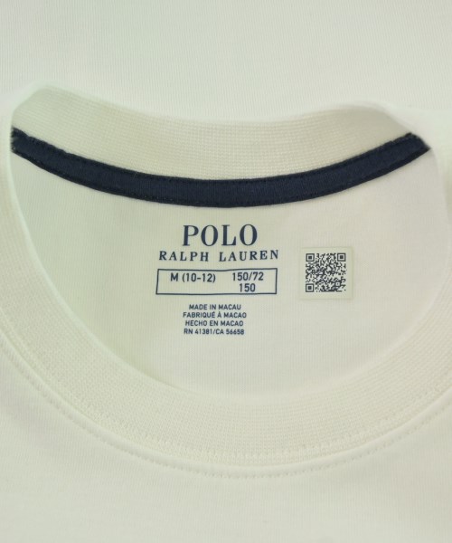 Polo Ralph Lauren（ポロラルフローレン）スウェット 白 サイズ:150(13T-14T) キッズ/2200671697044