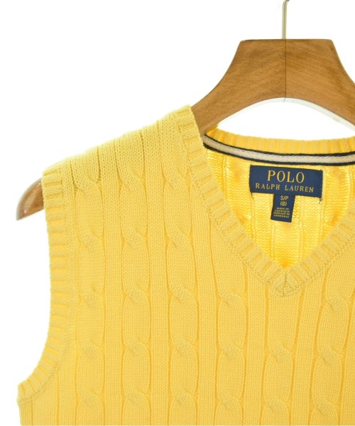 Polo Ralph Lauren（ポロラルフローレン）ニット 黄 サイズ:140(11T-12T) キッズ/2200657278038