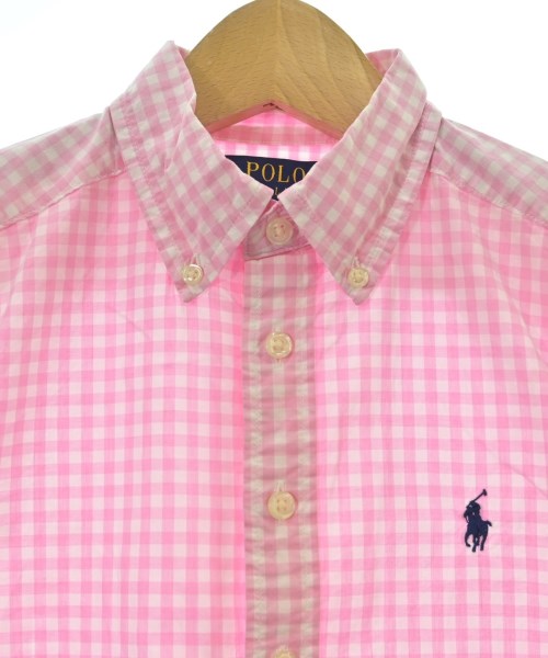 Polo Ralph Lauren（ポロラルフローレン）シャツ ピンク サイズ:140(11T-12T) キッズ/2200667445048