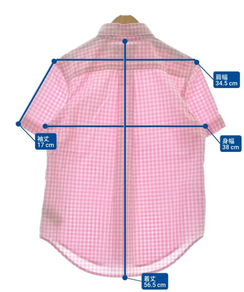 Polo Ralph Lauren（ポロラルフローレン）シャツ ピンク サイズ:140(11T-12T) キッズ/2200667445048