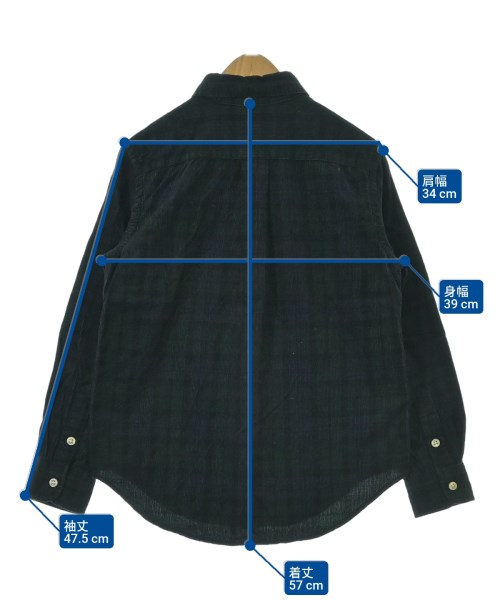 Polo Ralph Lauren（ポロラルフローレン）シャツ 紺 サイズ:140(11T-12T) キッズ/2200667445086