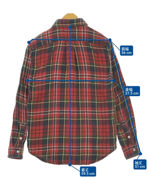 Polo Ralph Lauren（ポロラルフローレン）シャツ 赤 サイズ:130(9T-10T) キッズ/2200667445109