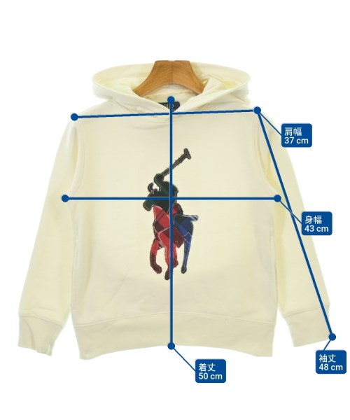 Polo Ralph Lauren（ポロラルフローレン）パーカー 白 サイズ:140(11T-12T) キッズ/2200667445123