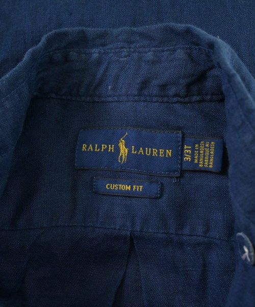 Polo Ralph Lauren（ポロラルフローレン）シャツ 紺 サイズ:100(3T-4T) キッズ/2200672086083