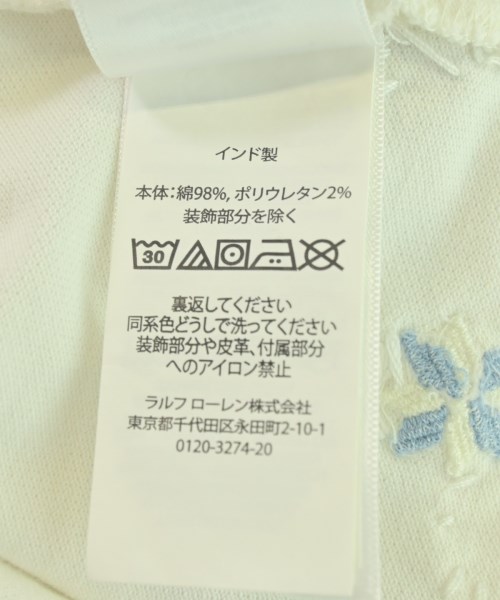Polo Ralph Lauren（ポロラルフローレン）Tシャツ・カットソー 白 サイズ:110(5T-6T) キッズ/2200730180159