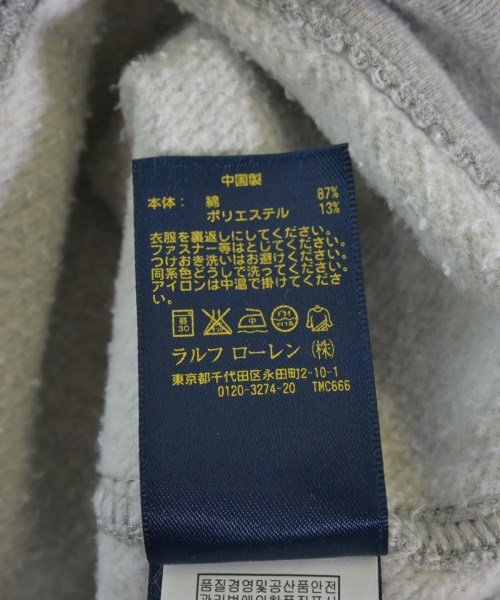 Polo Ralph Lauren（ポロラルフローレン）パーカー グレー サイズ:170(17T-18T) キッズ/2200726116018