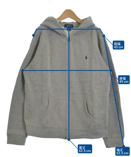 Polo Ralph Lauren（ポロラルフローレン）パーカー グレー サイズ:170(17T-18T) キッズ/2200726116018