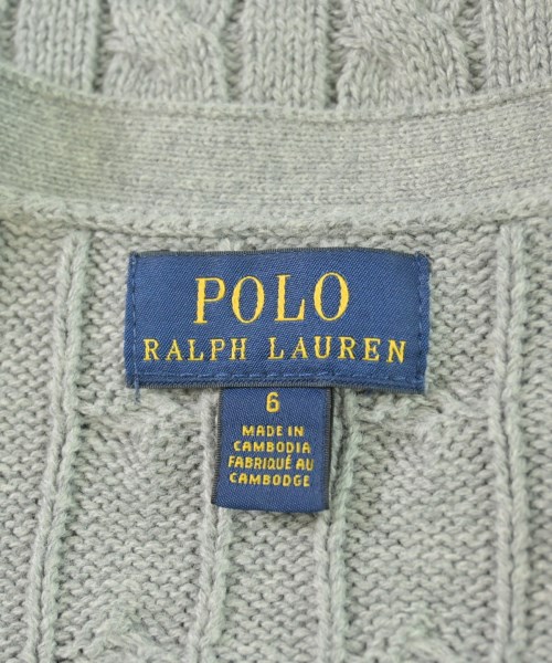 Polo Ralph Lauren（ポロラルフローレン）ニット グレー サイズ:110(5T-6T) キッズ/2200733797095