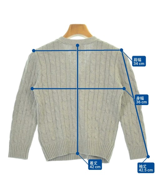 Polo Ralph Lauren（ポロラルフローレン）ニット グレー サイズ:110(5T-6T) キッズ/2200733797095
