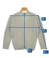 Polo Ralph Lauren（ポロラルフローレン）ニット グレー サイズ:110(5T-6T) キッズ/2200733797095