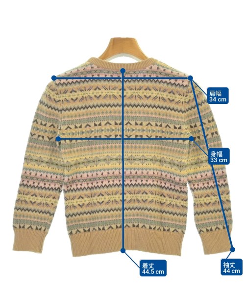 Polo Ralph Lauren（ポロラルフローレン）ニット ベージュ サイズ:120(7T-8T) キッズ/2200733797101